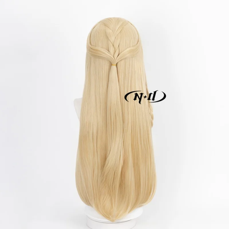 ND Cartethyia Cosplay Wigs Hairpiece Wuthering Waves Cosplay Hair Wigs for Comic Con Coser Costume Theme Party Heat Resistant