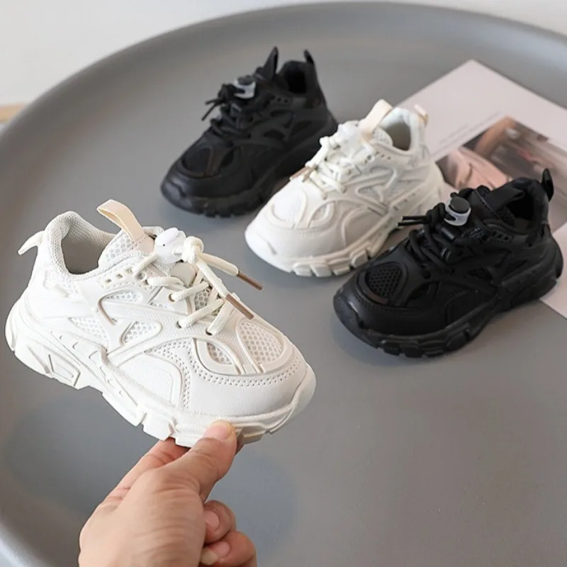 Spring Child Sports Shoe 2026 New Simple European Mesh Child Single Shoe Fashion Girls Anti Slip Travel Shoe Child Casual Shoes