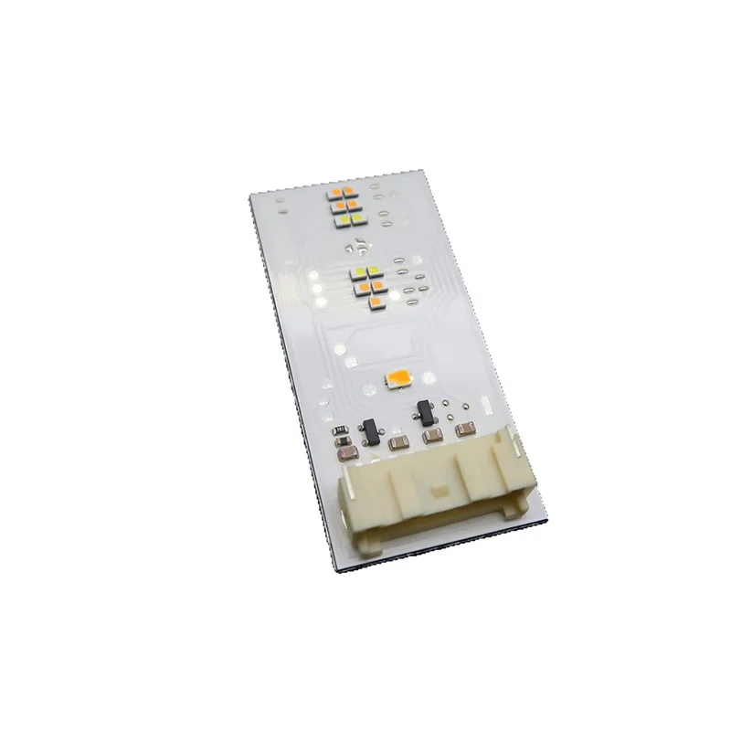 لمرسيدس بنز GLC LOW النسخة الأمريكية 2020-2022 المصابيح الأمامية للسيارة DRL رقاقة الصابورة رقاقة الضوء الأبيض عيون الملاك النهار تشغيل رقاقة