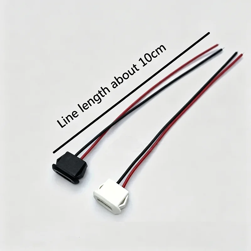  Ovaler USB-C-Ladeanschluss mit 2/4/6 Pins und Kabelbaum für DIY-Elektronik, Powerbanks und kleine Gerätemodifikationen – Detail 5