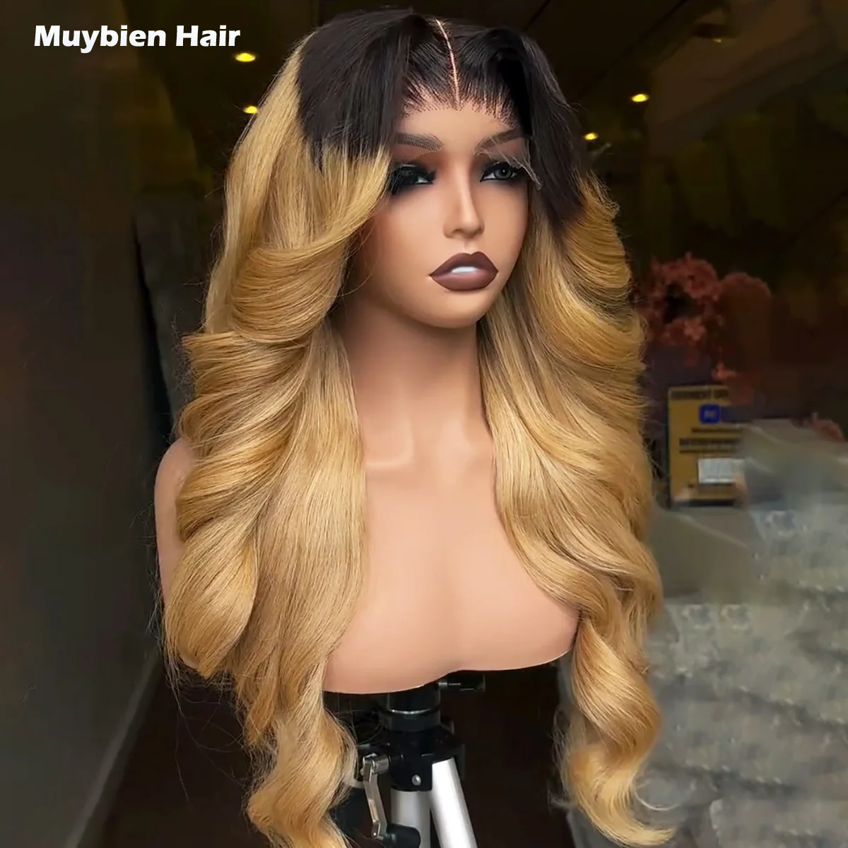 Ombre Blonde Body Wave Ready to Wear 13x4 13x6 HD Lace Front Wig 100% Human Hair 4x4 5x5 HD Swiss Lace Front Glueless Wig
