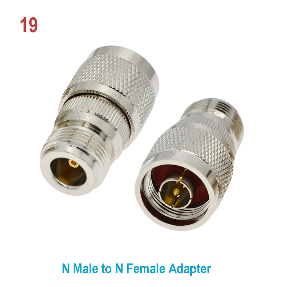 1 Stuks N Mannelijk/Vrouwelijk Naar N/Tnc/Bnc/Qma/F Mannelijk/Vrouwelijk Recht/Haaks Coax Adapter