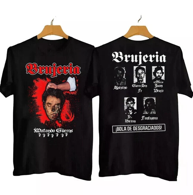 New Brujeria - Matando Gueros Gift for Fans Unisex Reprint Graphic Short Sleeve Shirt Unisex Men Women Summer