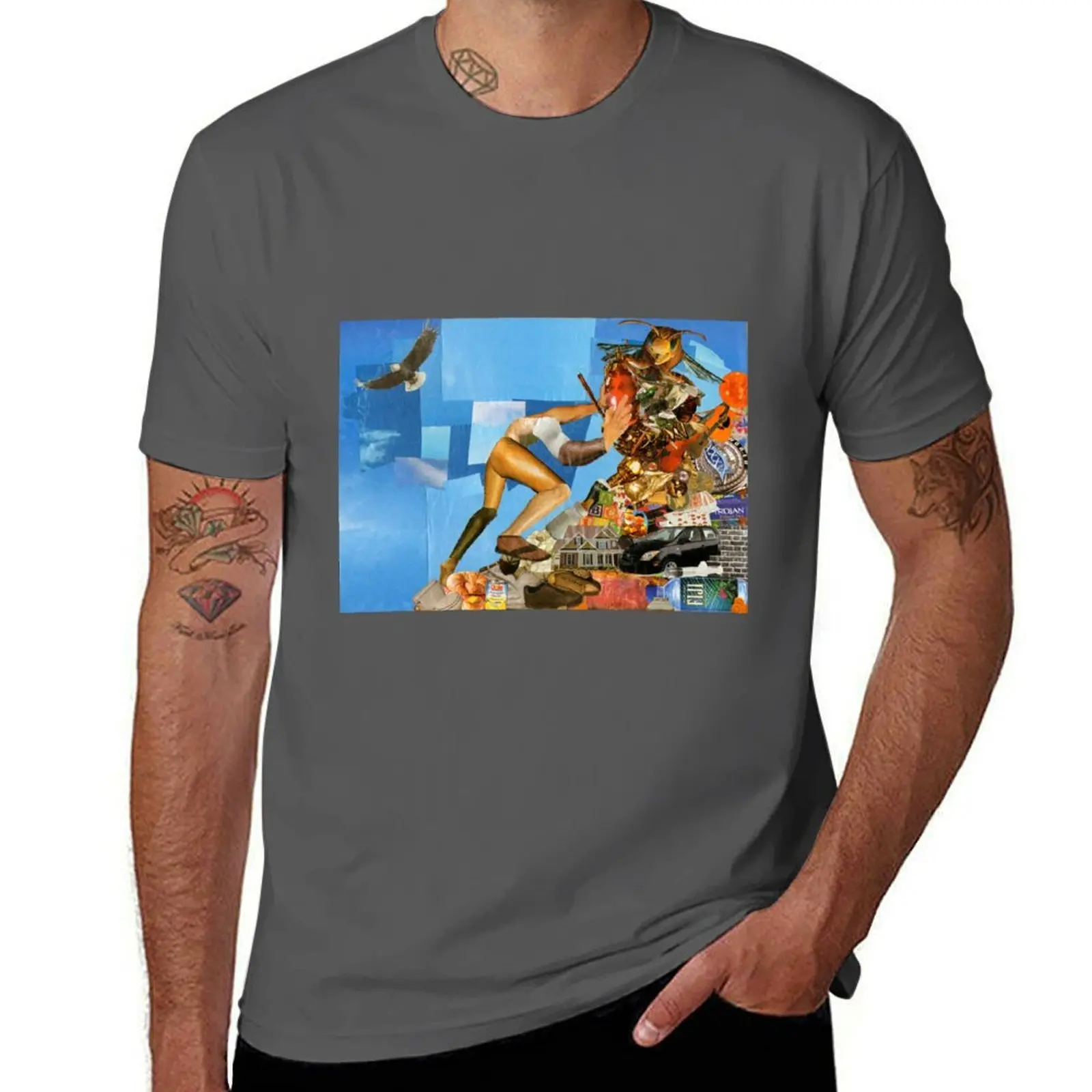 

Sisyphus T-Shirt Fashion Simple Casual Tee Shirt