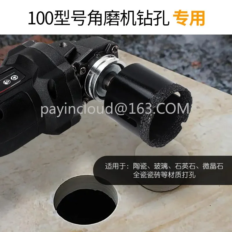 All-Ceramic Tile Angle Grinder Tapper Vitrified Drill Brazing Dry Drilling Bit Marble Material Glass Granite Open