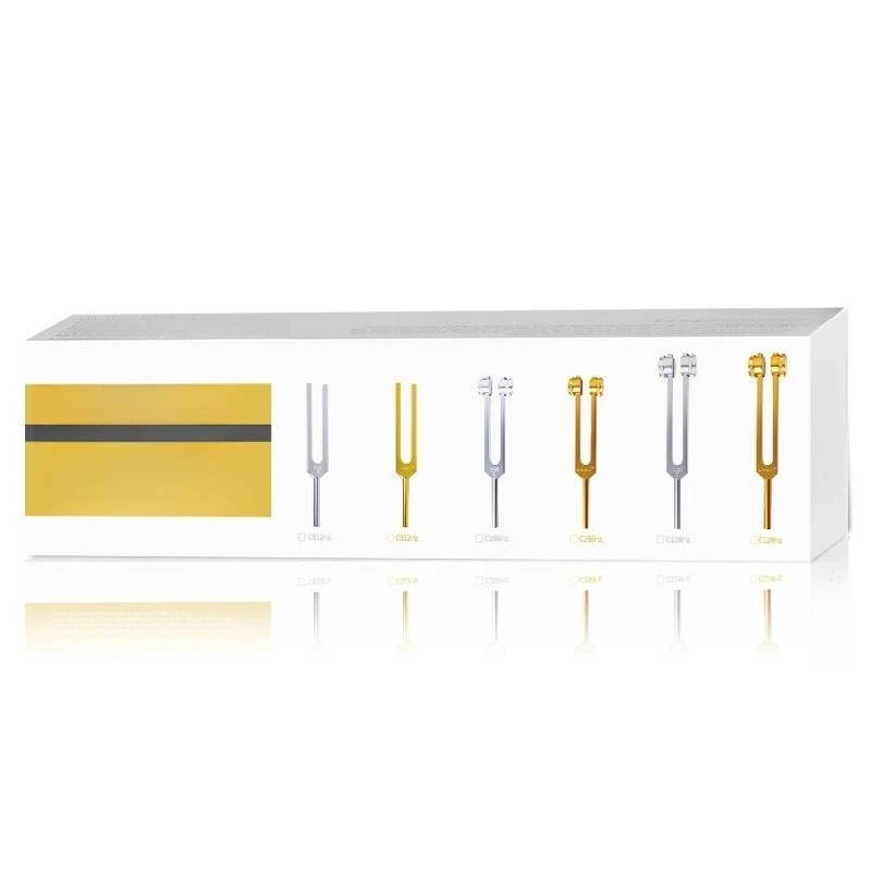 Tuning Fork Hearing Check Standard Tone Piano Violin Musical Instrument Teaching Ear Selection 128/256/512HZ