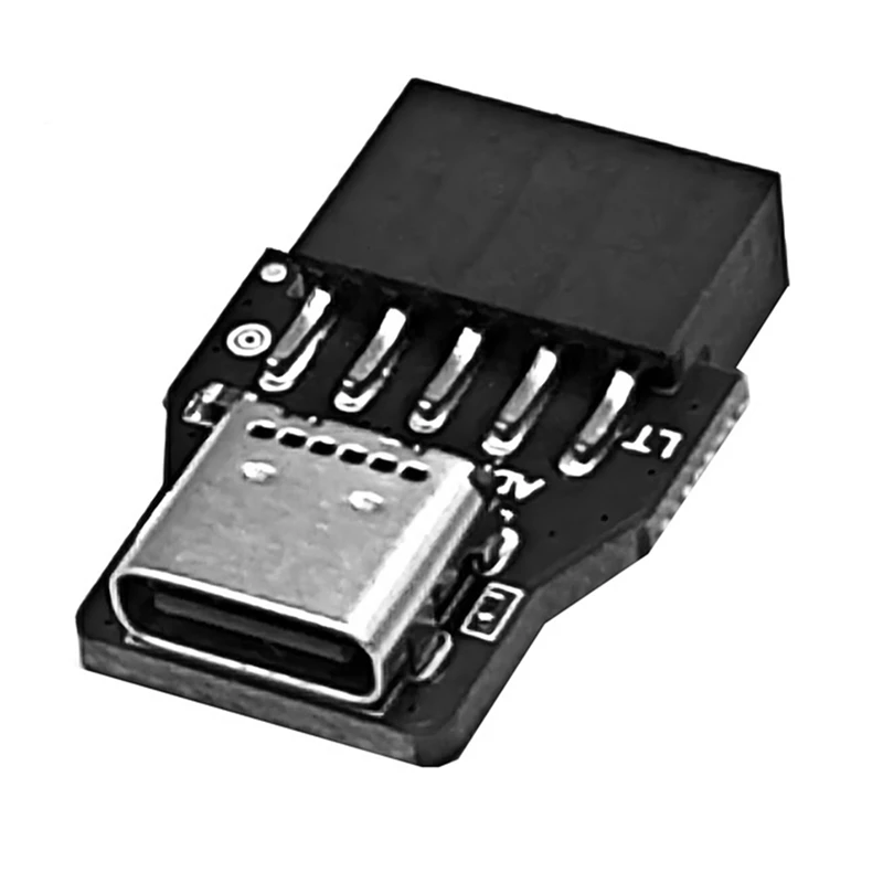 Módulo de tarjeta de expansión, adaptador USB 2,0 de 20 a 9 pines