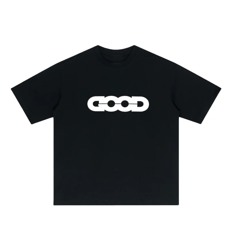 

T - Shirt Casual Unisexe, Imprimé Unique Mode Coréenne, Streetwear Coupe Ample, Top pour Quotidien, Voyages & Activités Outdoor