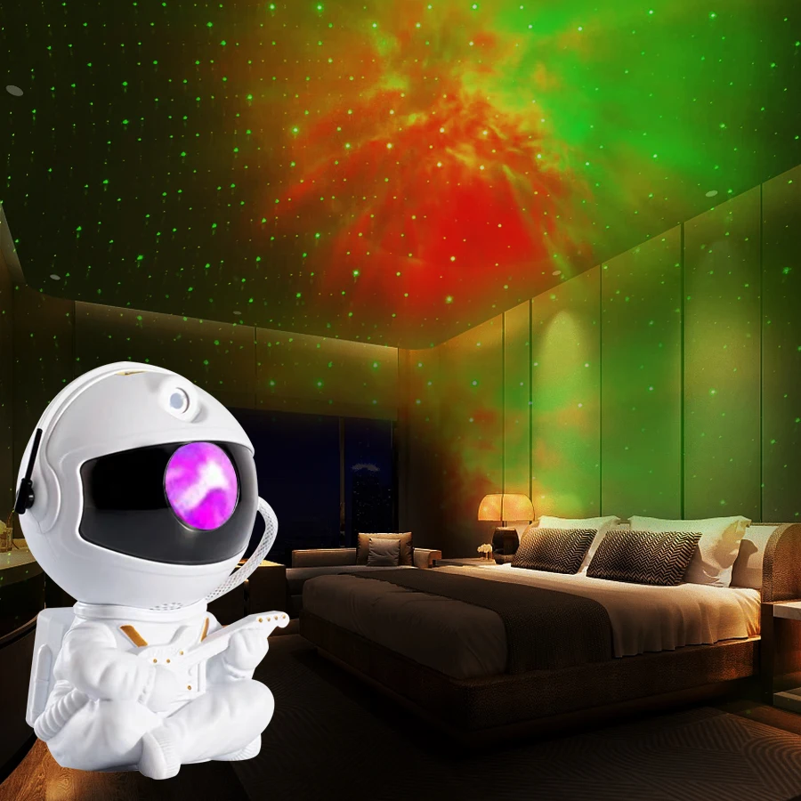 Astronaut Projector Night Light Nebula Star Projector Galaxy Light with Remote for Kids Room Decor Birthdays Gifts