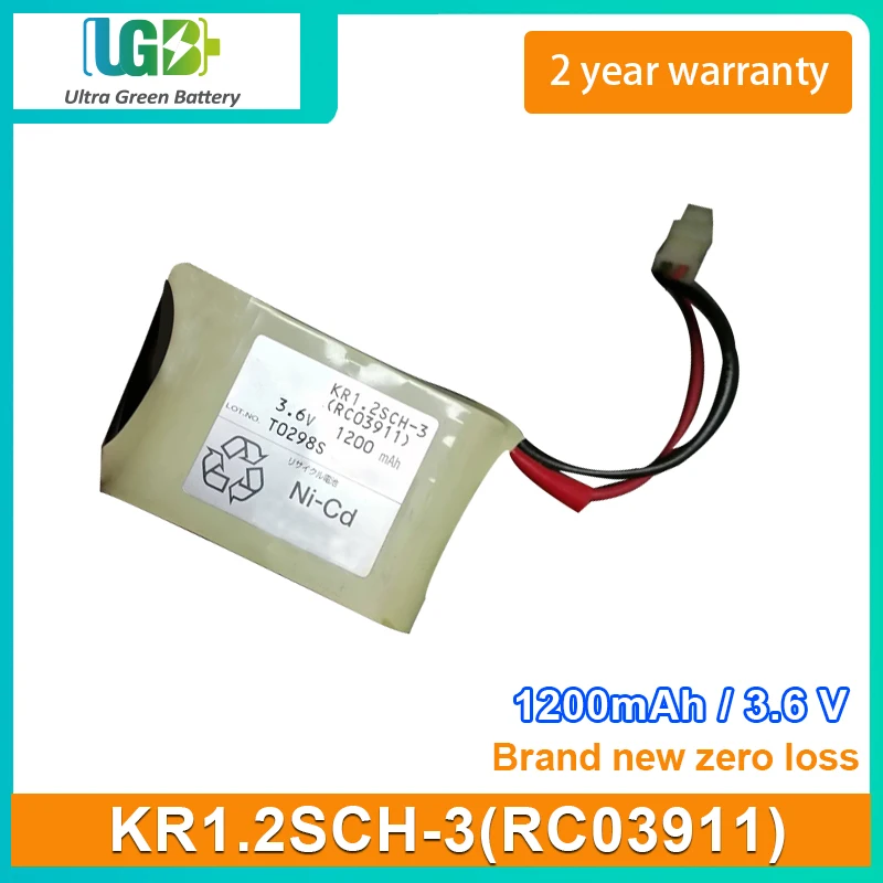 

UGB New battery For KR1.2SCH-3(RC03911) battery 3.6V 1200mAh