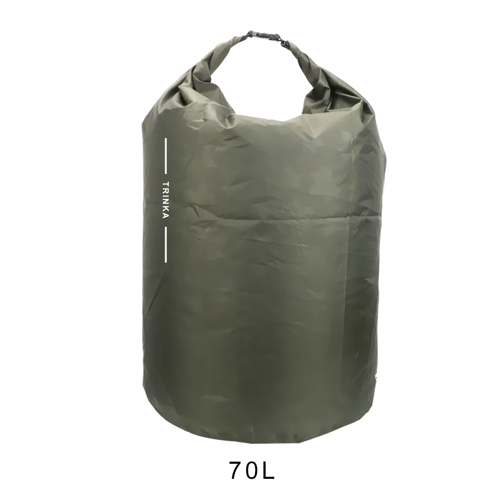 Sac de Rangement Étanche et Flottant pour Voyage en Plein Air, Portable, en Poudre, pour la Bateau, le Kayak, le Canoë, 8L, 40L, 70L