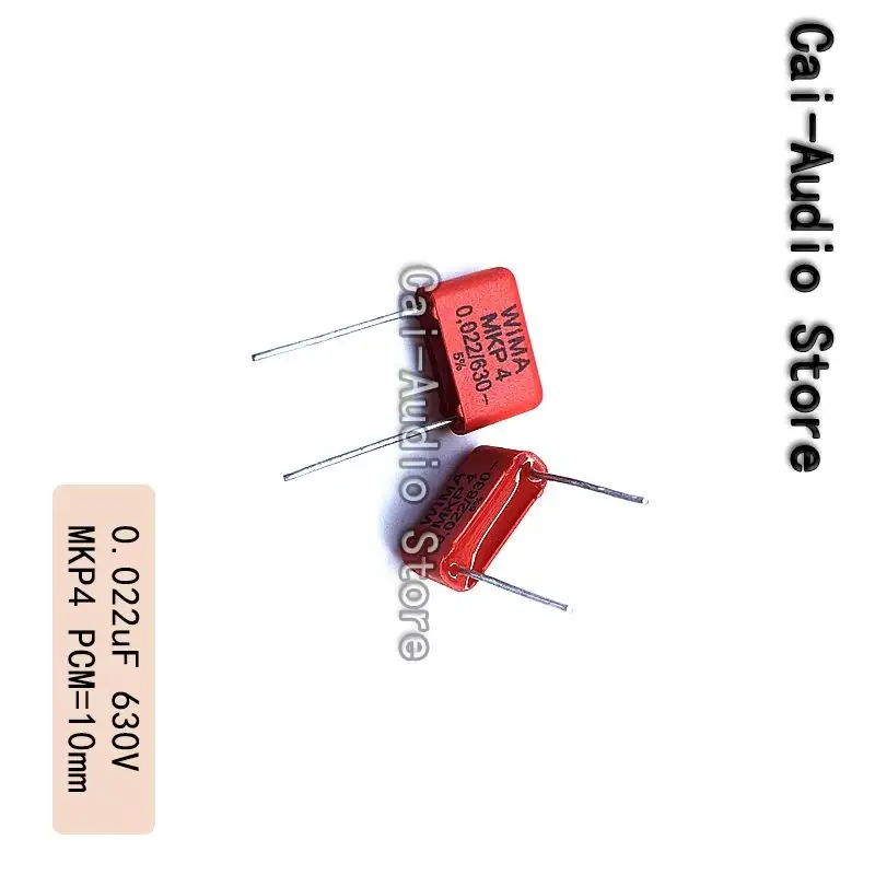 2PCS/5PCS/10PCS/Lot Brand NEW WIMA MKP4 630V 0.022UF 630V 0.022UF 223 22NF Film Capacitor 630v 0.022uf 630V223 22NF Pitch 10mm