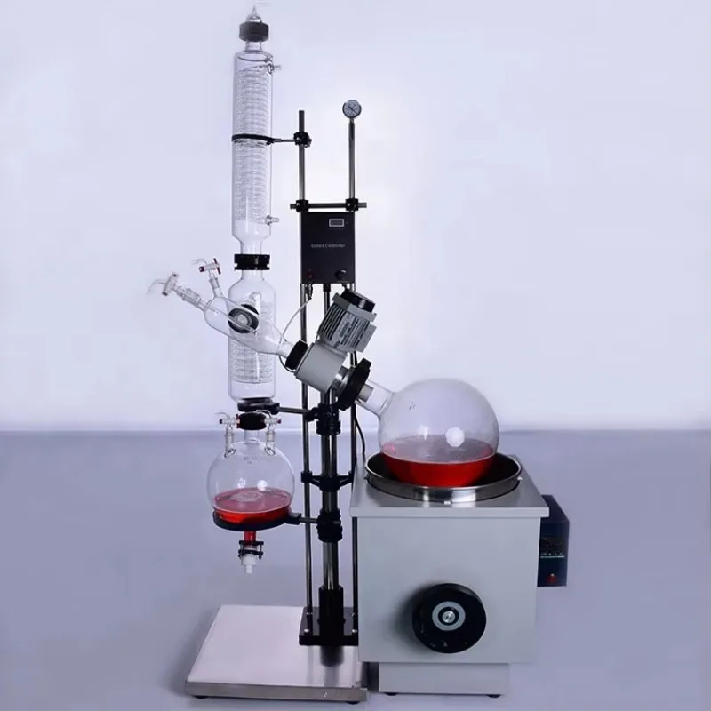1L 2L 5L 10L 20L 50L 100litre Crystallizer Vacuum Pump Chiller Rotovap Extractor Distillation Mini Laboratory Rotary Evaporator