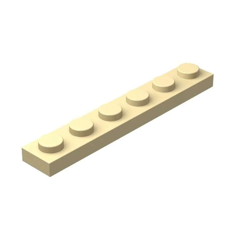 50 Stück 3666 1x6 Punkte Dünne Figuren Bausteine Spielzeug Kompatibel Lehrreich Kreative Größe Geschenk – Detail 7