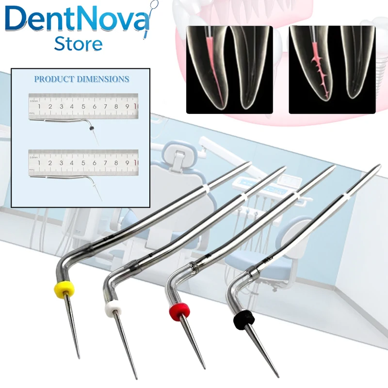 4Pcs Dental Gutta Percha Pen Heated Tips Sybron Endo Buchanan System Smart Temp Control Fast Heating Endo Obturation