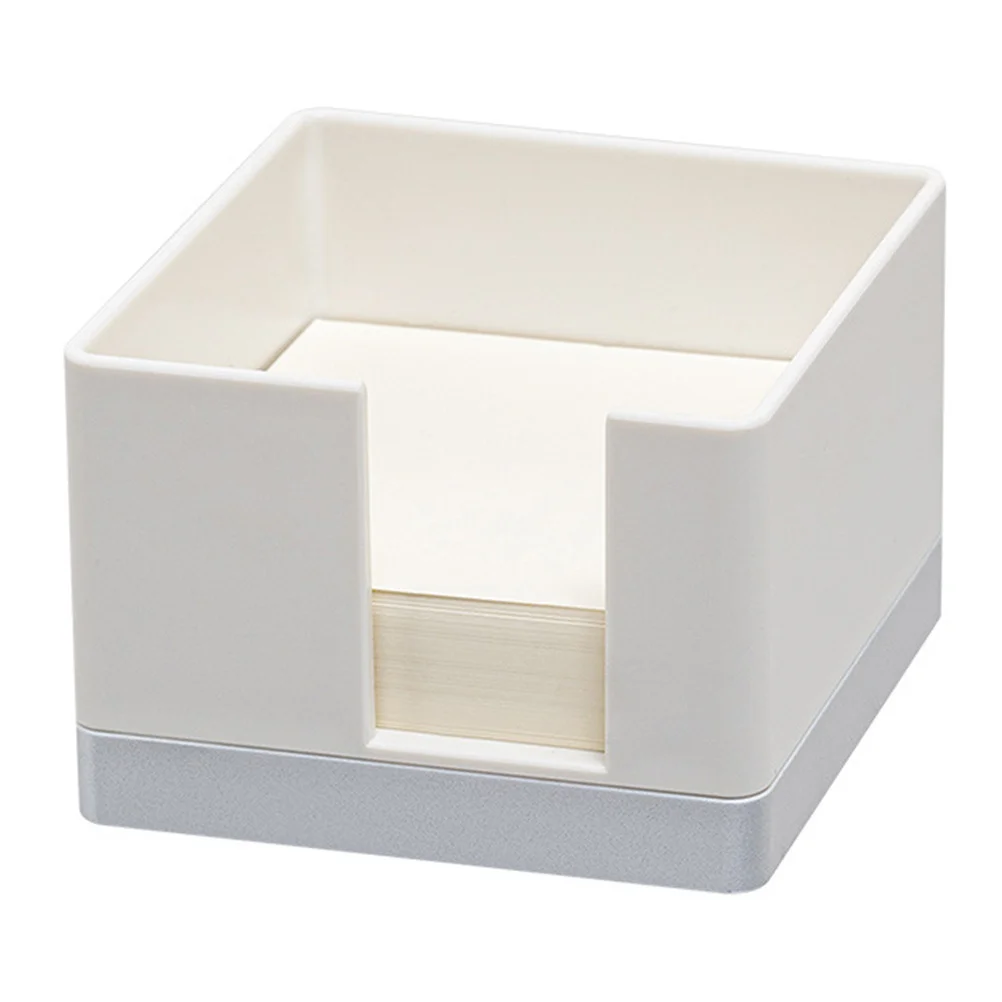

1Set Memo Box Organizer Portable Memo Pad Case Desktop Holder Office School Notes Reminder to Do List Desktop Organizer