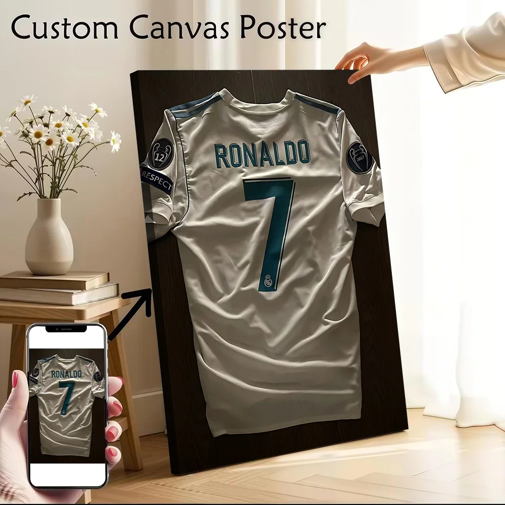 17/18 Kit Ronaldo Printed Canvas Poster Personalized High Quality Wall Art Paintings for Decorative Picture Home Decor Items