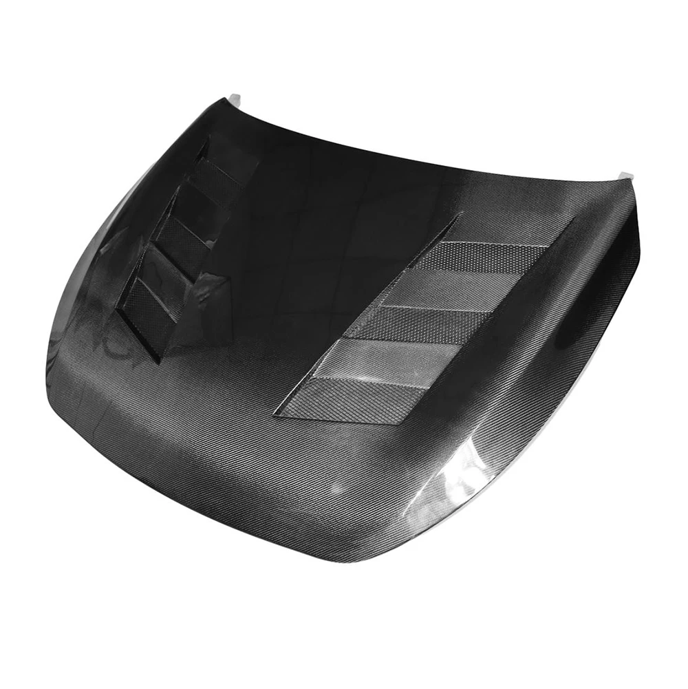

Carbon Fiber Fibre Front Engine Hood Vent Bonnet for Infiniti Q60 2016+ 2017 2018 2019 2020 2021