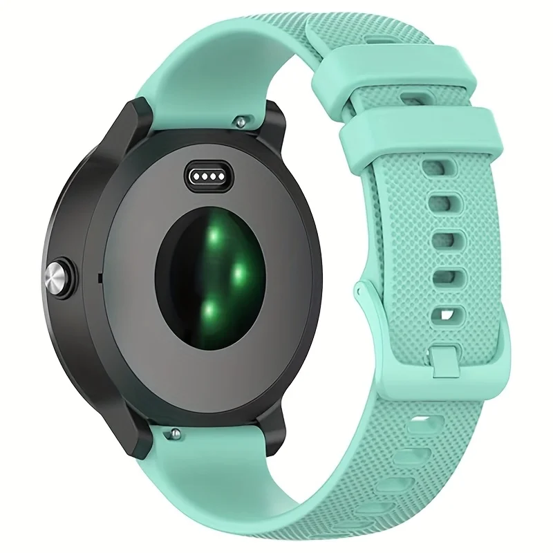 Uhrenarmbänder für Garmin Venu 4/3/2/2s, Silikon, 18 mm, 20 mm, 22 mm, Uhrenarmband für Garmin Vivoactive 6/5/4/3/Forerunner 245 Band