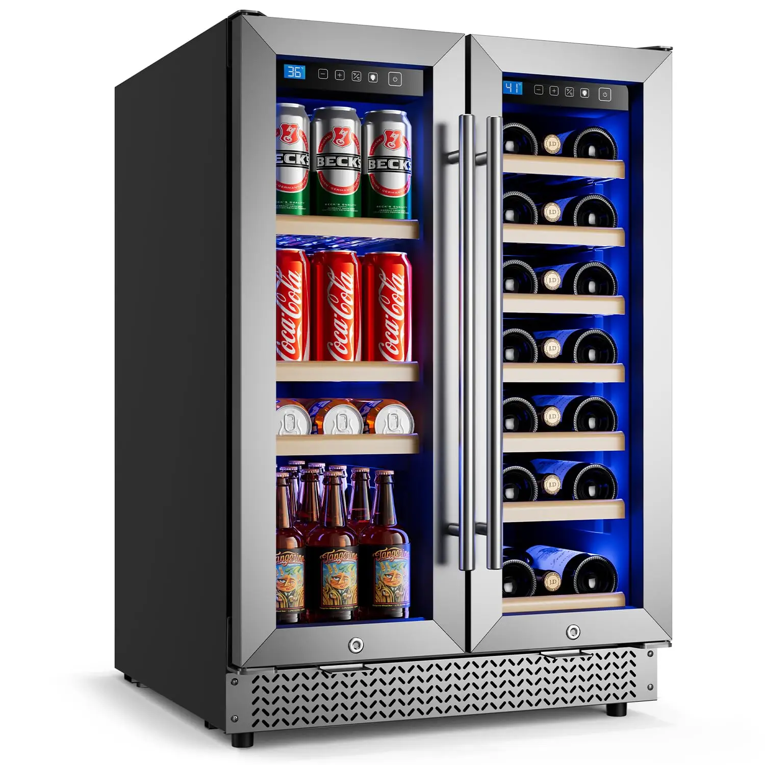 counter sliding door cooler