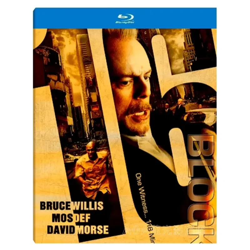 16 Blocks 2006 American Action Thriller Movie with Chinese French Japanese Thai and Chinese Subtitles