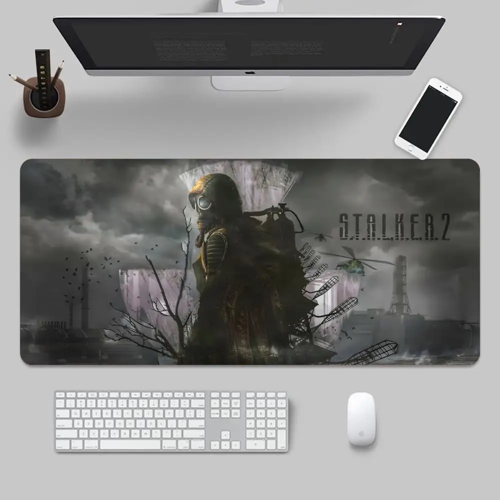 NewGamers S-Stalker 2 Mouse Pad Tapetes de Mesa Teclado, Borracha Kawai, Tapete de Mesa Antiderrapante, XXL90x40cm