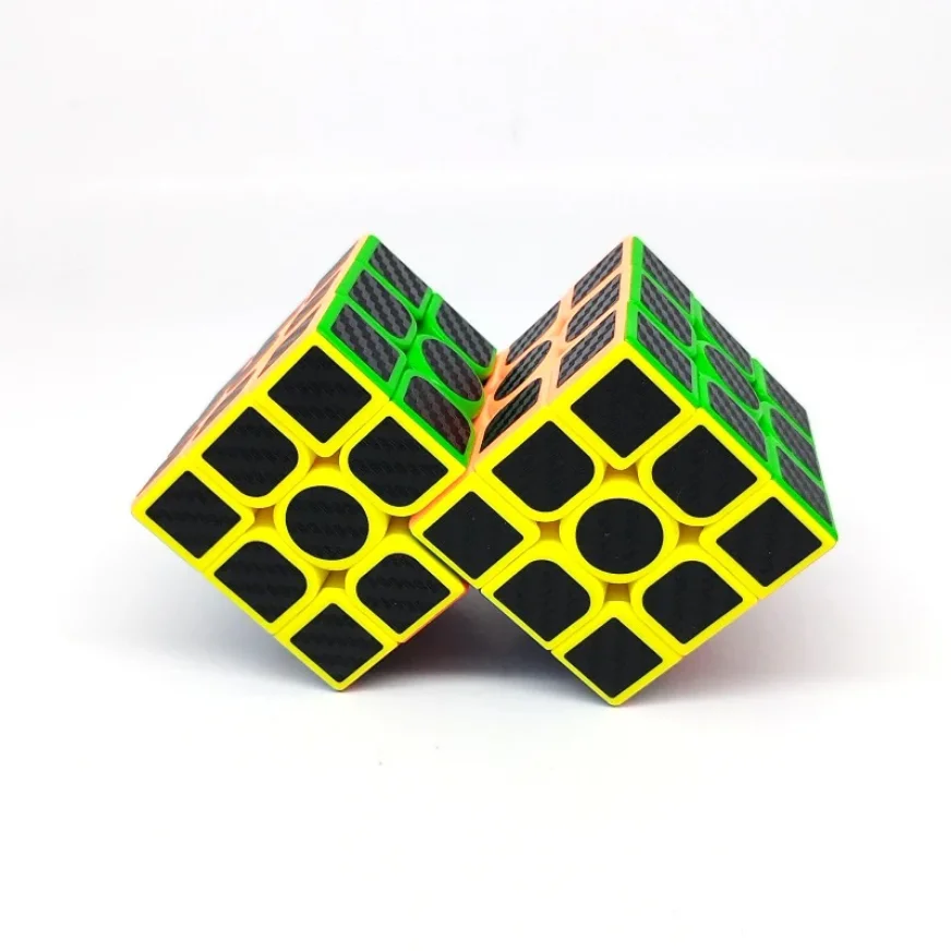 Cubo Twist Doppio 3x3 4x4 Connesso Cubo Magico in Fibra di Carbonio Cubo di Velocità Puzzle Giocattolo per Bambini Ragazzi Regalo Giocattoli Magici Rompicapo