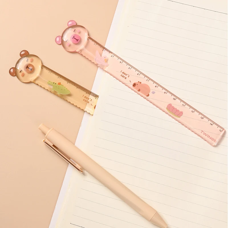Mr. Paper, Creative Acrylic Ruler, Student Specific Drawing and Measuring Ruler, Stationery Supplies