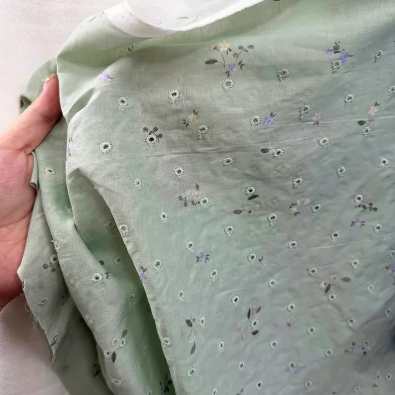 

Cotton Polyester Embroidery Fabric Pajamas Shirts Dresses Wedding Dresses Tablecloths Accessories Fabrics