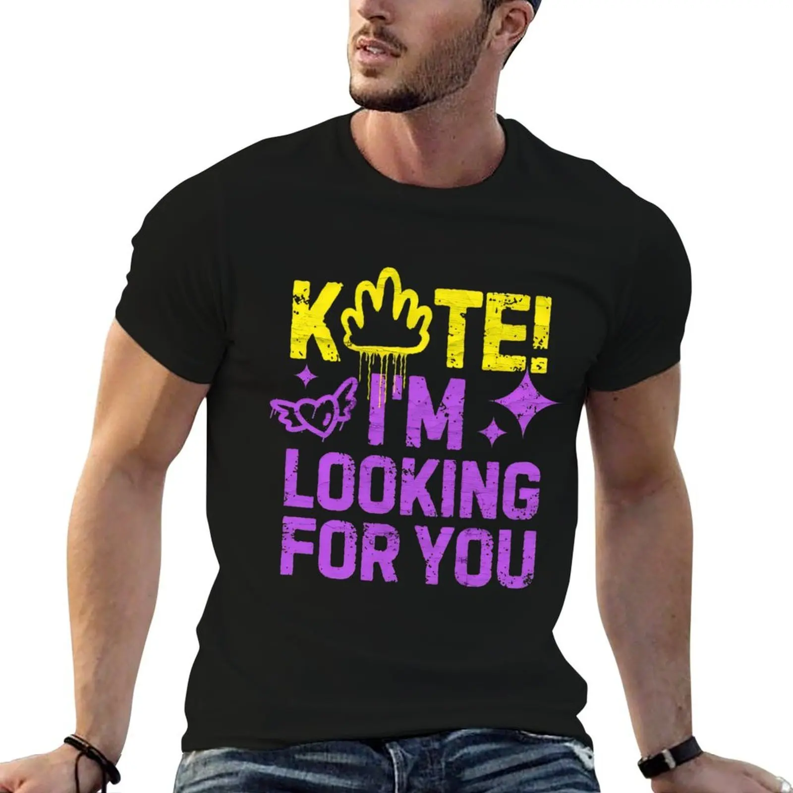 

Kate I’m Looking For You T-Shirt anime t shirts for man black cotton t-shirt plain for man package cotton t shirt pack T-Shirt