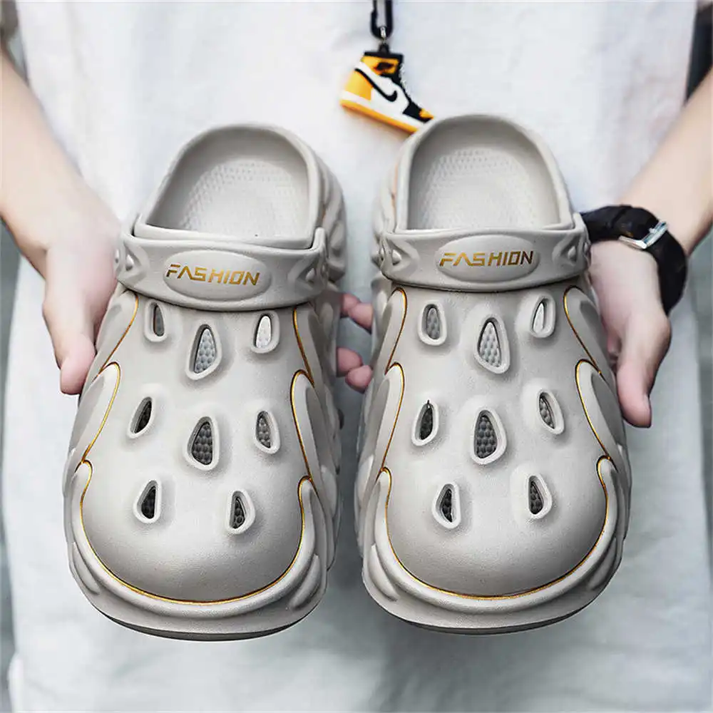 

Without Back Ablution Man's Chinese Sandals 34 Shoes Slippers Cute Sneakers Sports Exercise Famous Exercise Cuddly Tennes