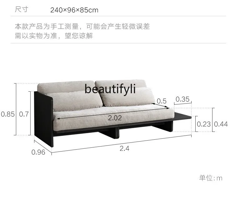 Factory Modern Nordic Simple Home Living Room Small Apartment Sofa Side Table Wooden Leg Round Tea Table