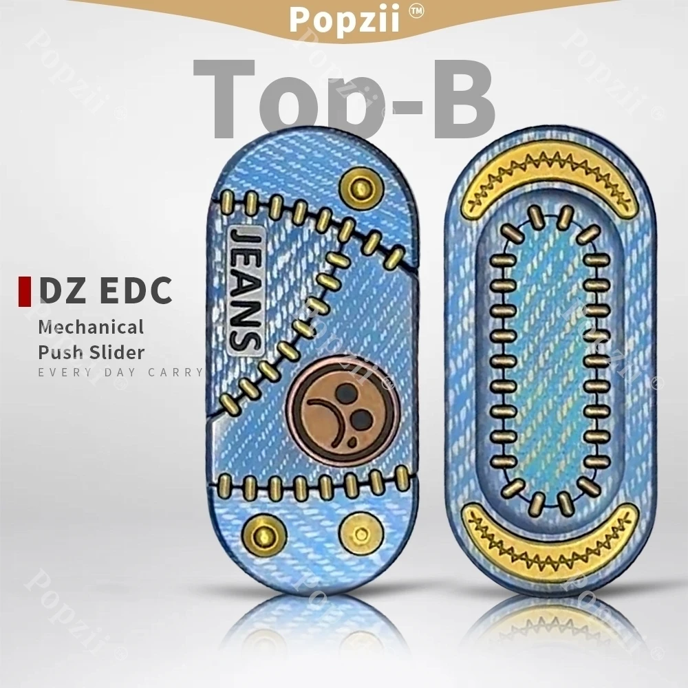 Dz TOP B Limited Edition 99off Slap Coin Push Slider Mechanical Adults Stress Relief Toy Decompression EDC Best Fidget Toys