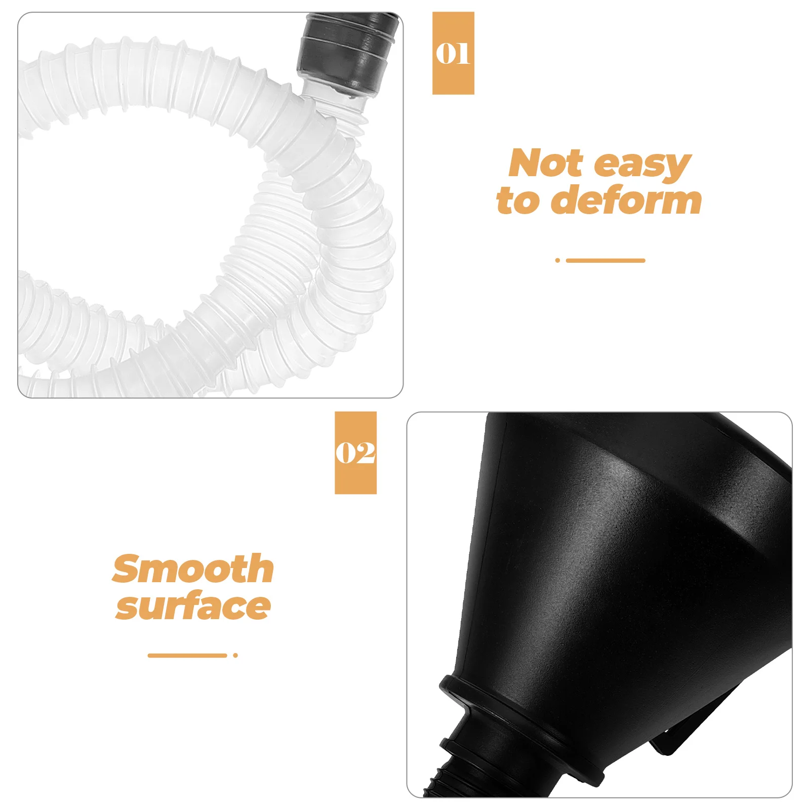 

Oil Funnel Thick Durable Plastic Long Automotive Oil Filler Tool Flexible Funnel Transmission Car Supply