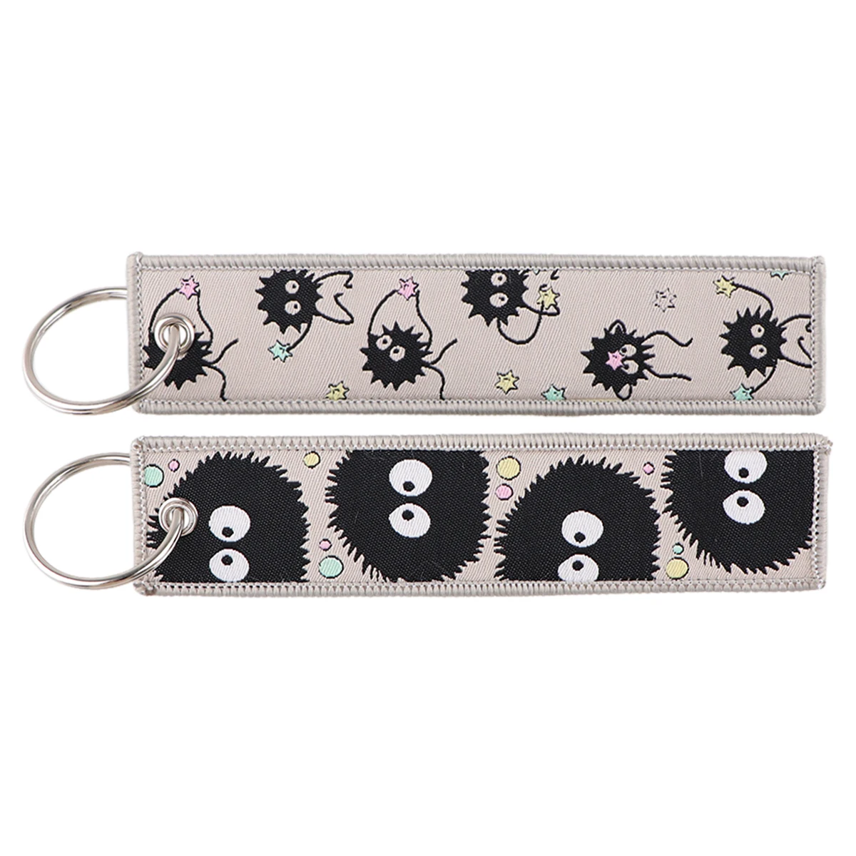귀여운 애니메이션 영화 자수 열쇠고리 화이트 드래곤 키 - Embroidery Keychain 리뷰 및 가격