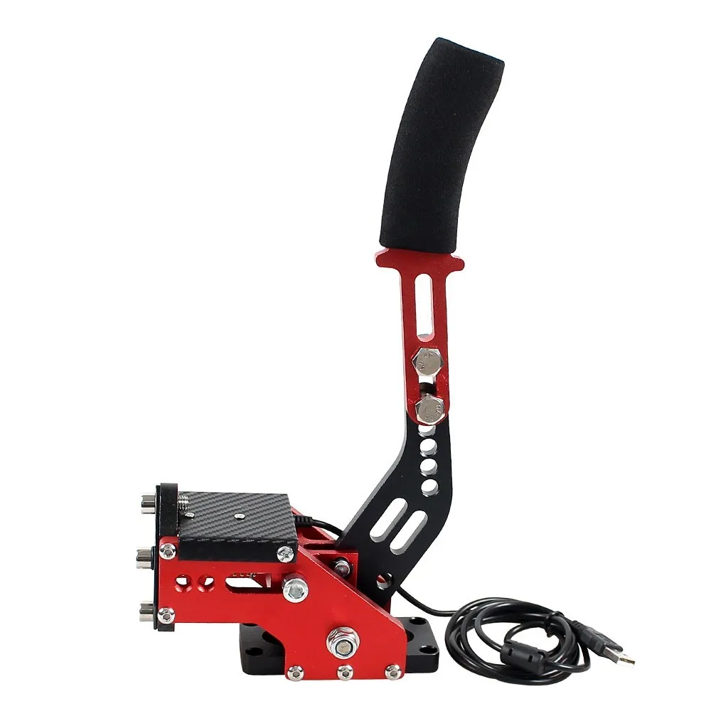 USB Handbremse SIM Für G25/27/29 T300 T500 PC Racing Spiele Fanatecosw Dirt Rally Hand Bremse System Rot Schwarz blau HB-1009 – Detail 7