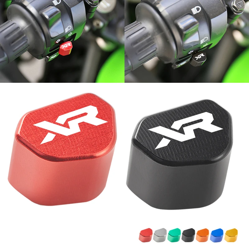 CNC Aluminum Motorcycle Switch Button Turn Signal Switch Key Cap For Honda XR230MOTARD XR 230 250 400 125 2005-2025 Accessories