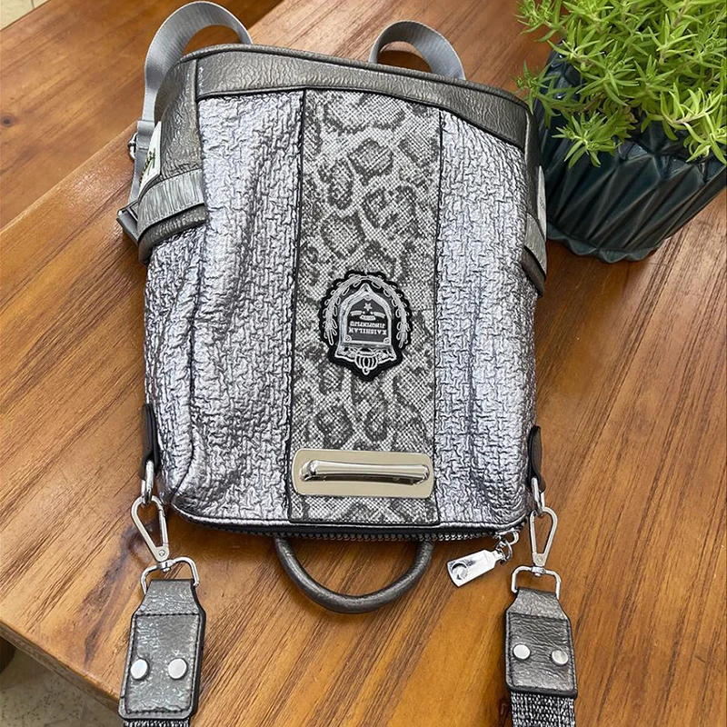 New Fashion Women Backpack Designer Leather Travel Back Pack Casual Shoulder Bag High Quality School Bags For Teenagers Girl Sac