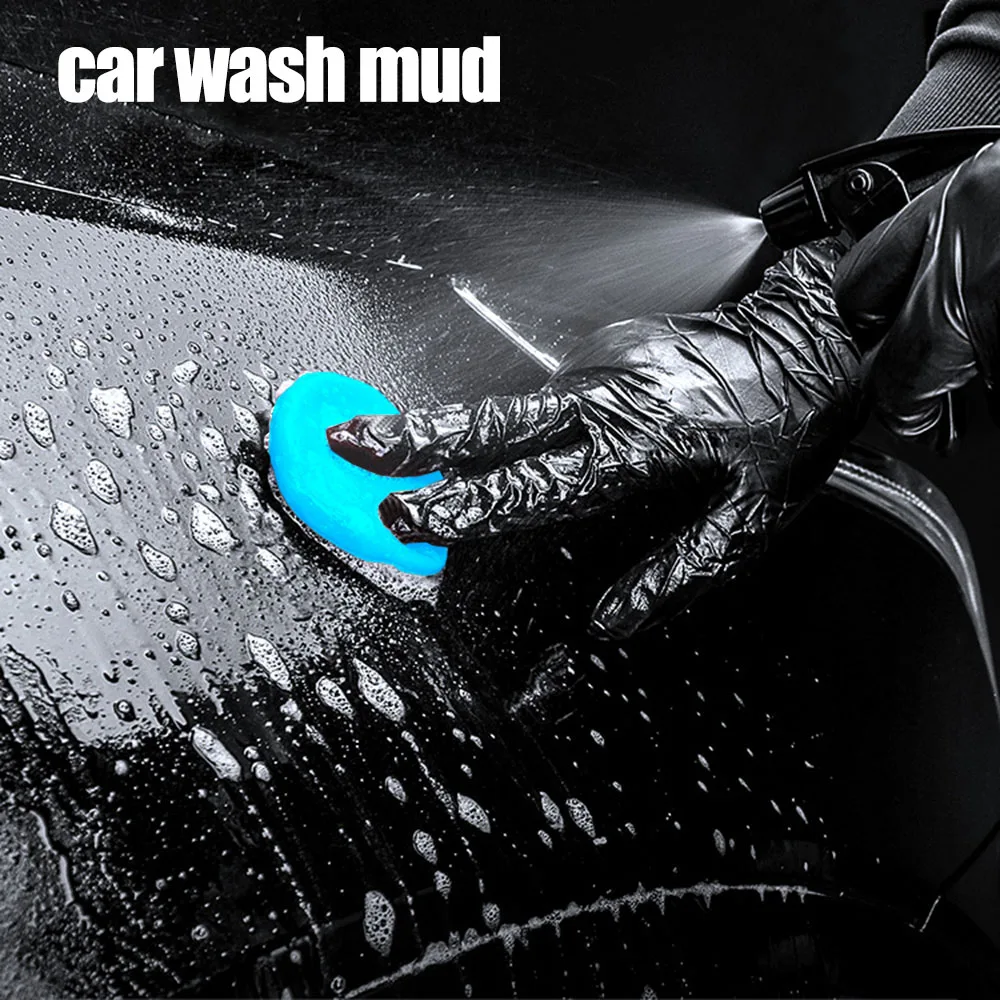 

100g Car Cleaning Clay Bar Auto Detailing Cleaner Auto Detailing Car Deep Cleaning Wash Heavy Duty Remover Cleaner Sludge Mud