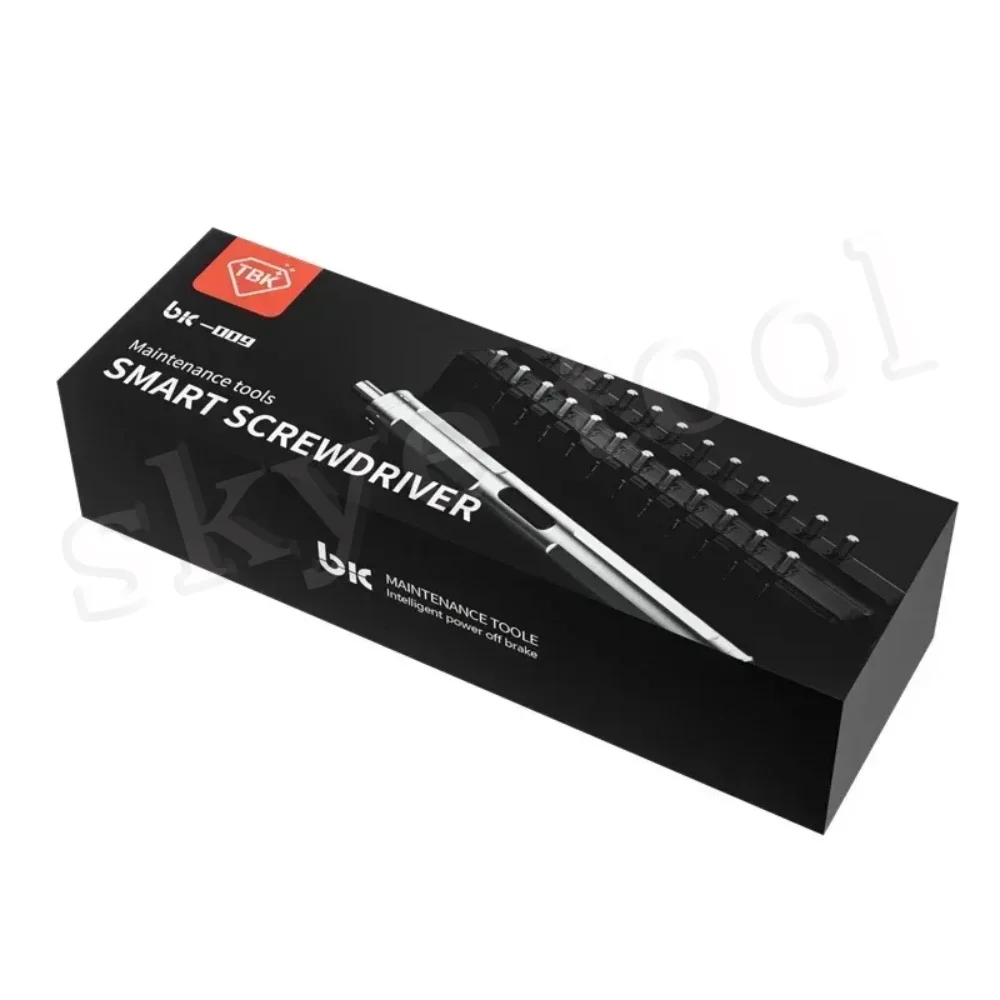 TBK BK-009 Cacciavite dinamometrico elettrico Interruzione di corrente del freno automatico Prevenire lo scivolamento della vite Manutenzione professionale Smontaggio