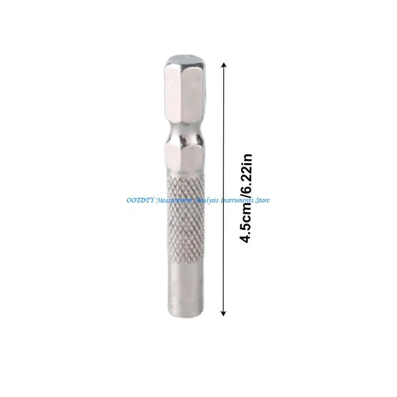 367D Electric Screwdriver 6.35mm 1/4" Insert Bit Adapter To Systems 4mm Shank