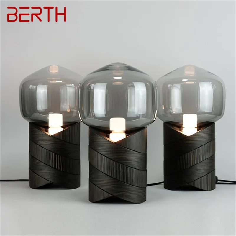 

BERTH Contemporary Creative Table Lamp Simple LED Desk Light Decorative for Home Bedroom Living Room