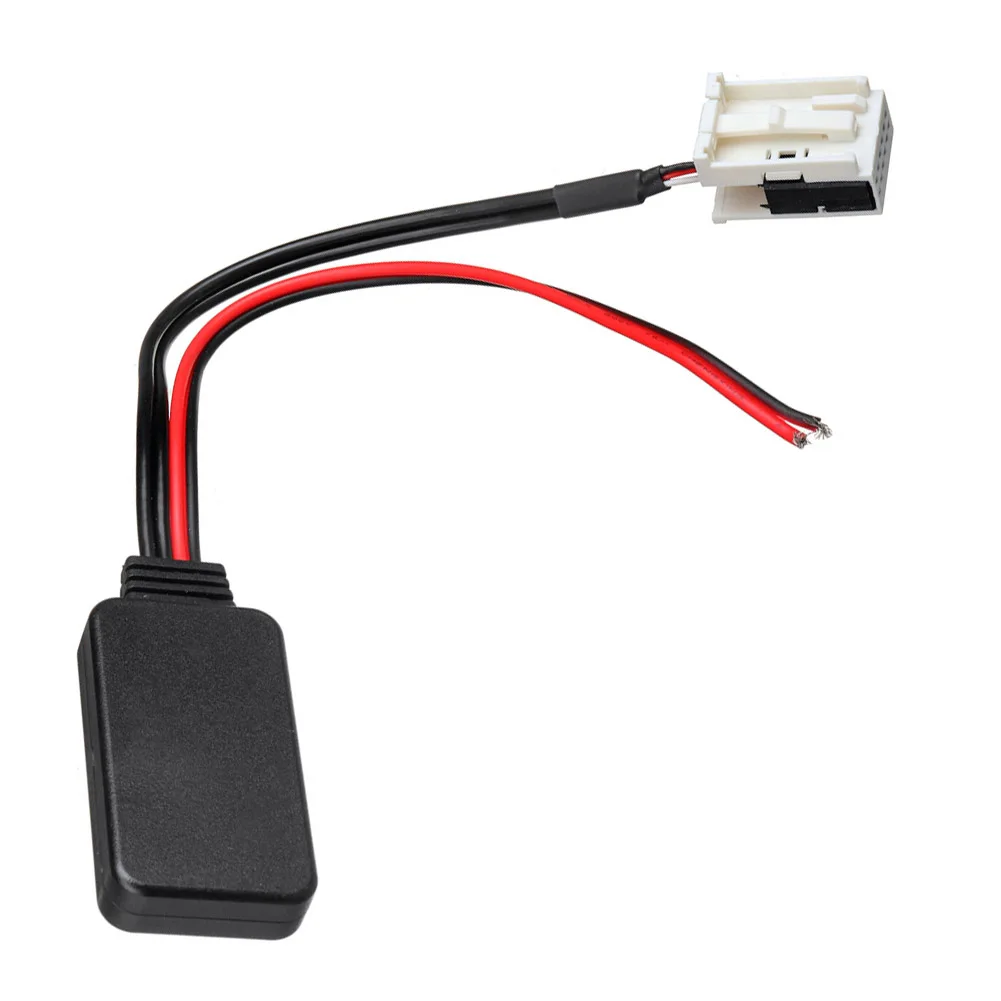 12Pin Bluetooth Aux Cable Adapter,KIMISS Bluetooth 5.0 Module Radio Stereo Audio AUX in Cable for Peugeot 307 308