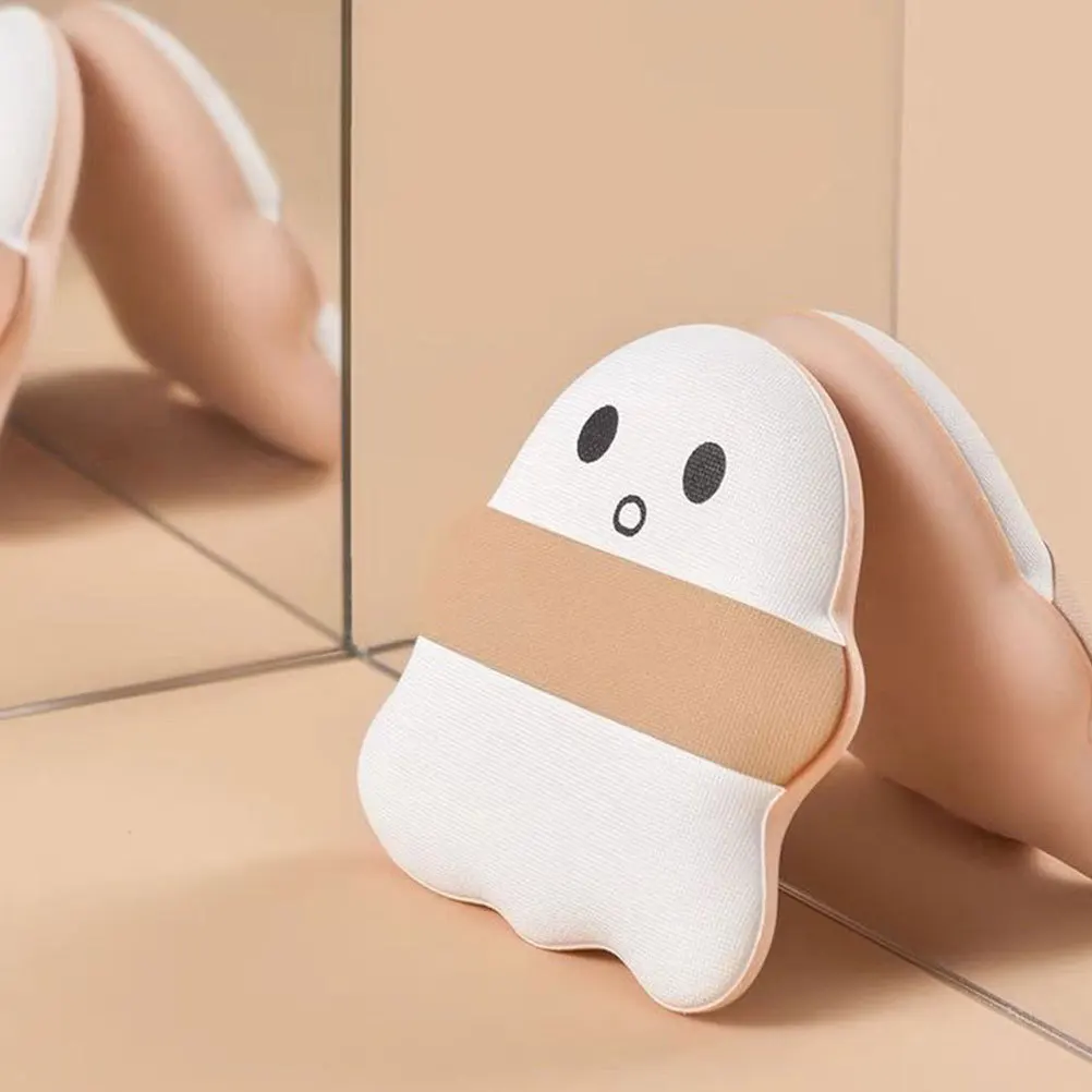 

3 pcs Cute Ghost Shape Mini Powder Puff For Face Dry Wet Makeup Women Beauty Puff Portable Small Makeup Sponge