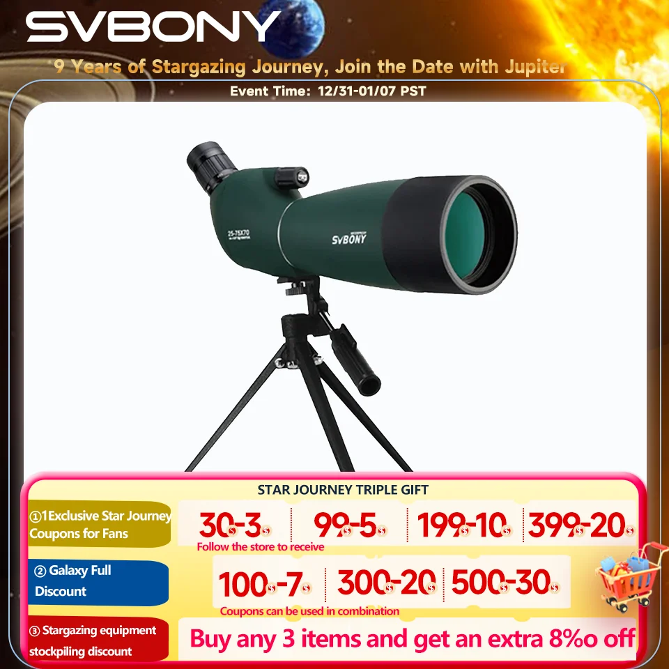 SV28 Waterproof Spotting Scope