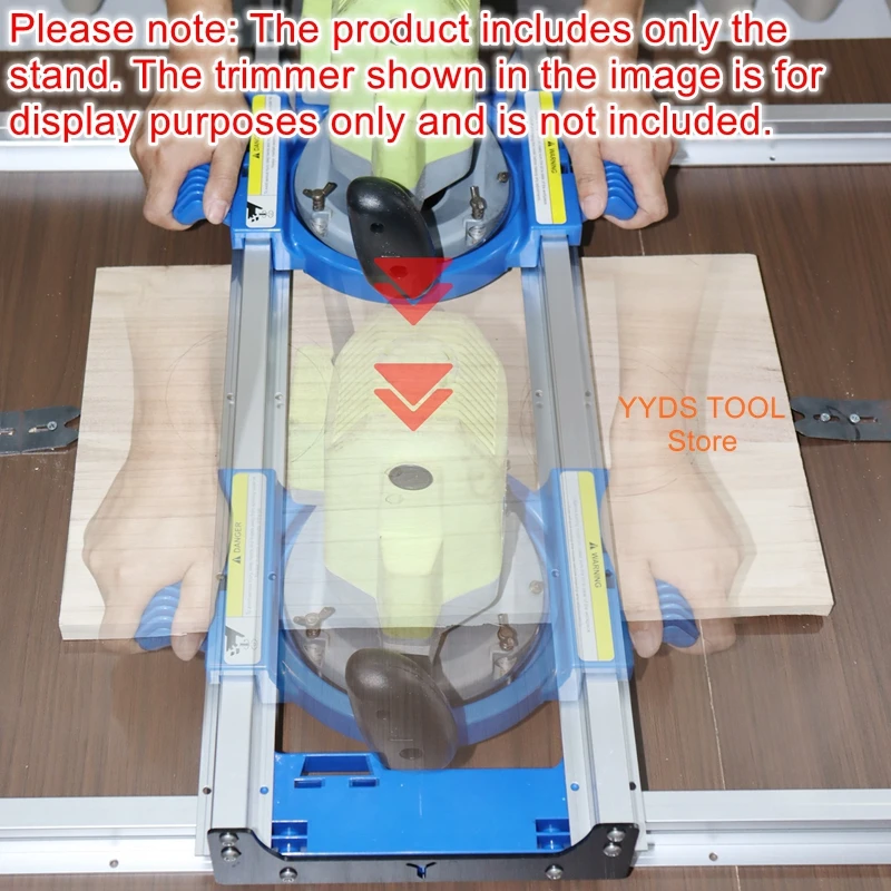 Precision Positioning Aluminum Alloy Electric Milling Hand-Pushed Frame