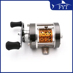 New MingYang W300L Baitcasting Fishing Reel 172g 5.0:1 Left&Right Hand Centrifugal Brake For Small Lures Cast Drum Wheel