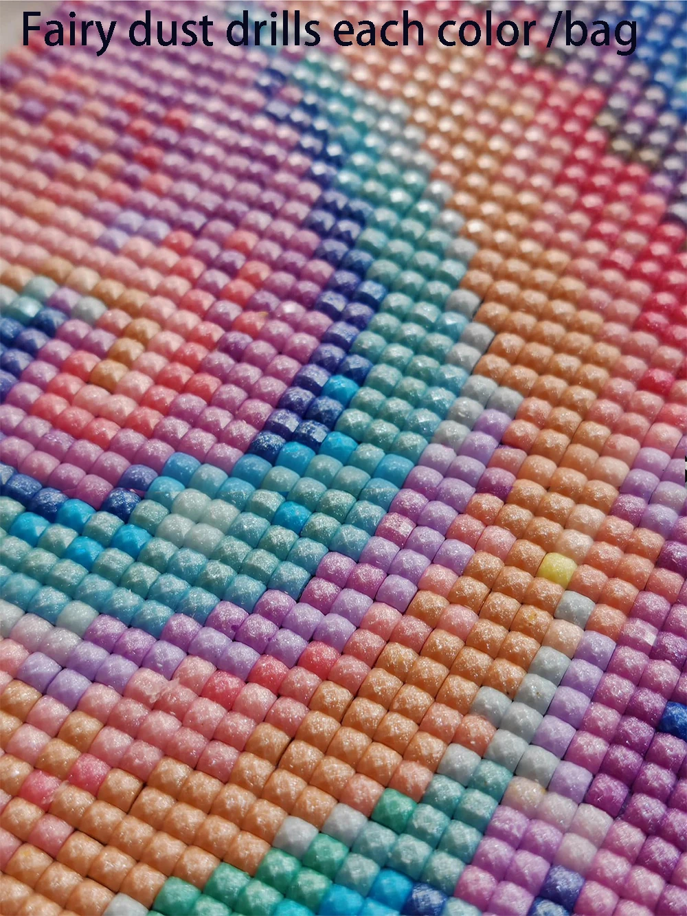 

Смешайте цвета, сказочная пыль, квадратные 5D DIY алмазная живопись, вышивка крестиком, стразы, красочная мозаика, сказочный пыль, цвет