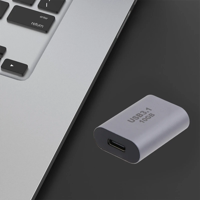 Adapter 10 Gb/s typu C żeński na USB 3.0 żeński konwerter przenośny adapter USB-C do synchronizacji danych do laptopa Tablet