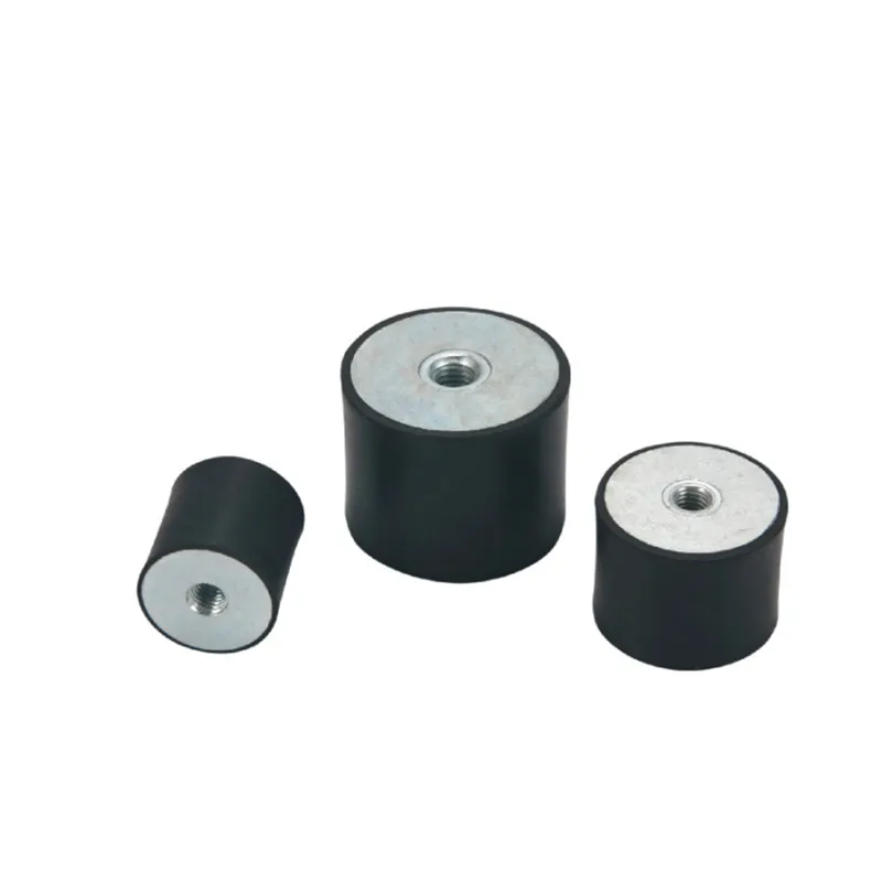 M8 Amortecedor de borracha para carro de barco, Rosca macho, Bater Pad Damper, Bobbin Mount Isolator, Anti Vibration, Mount Tool Parts